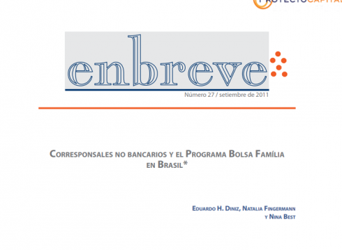 Enbreve 27: Corresponsales No Bancarios y el Programa Bolsa Familia en Brasil