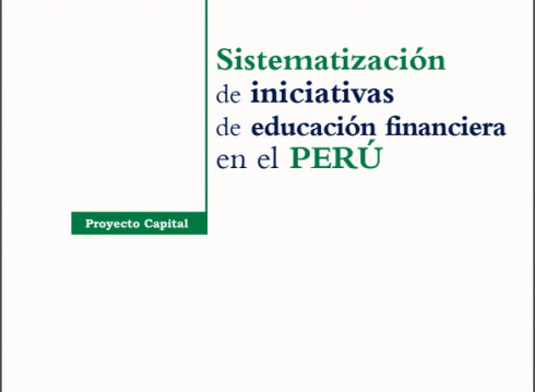 Sistematización de Iniciativas de Educación Financiera en el Perú
