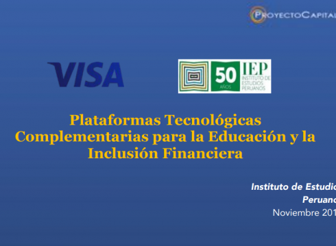 Plataformas Tecnológicas Complementarias para la Educación y la Inclusión Financiera