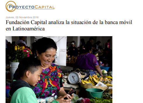 Fundación Capital Analiza la Situación de la Banca Móvil en Latinoamérica