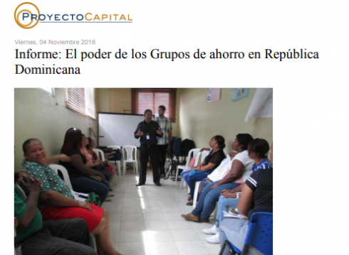 Informe: El Poder de los Grupos de Ahorro en República Dominicana