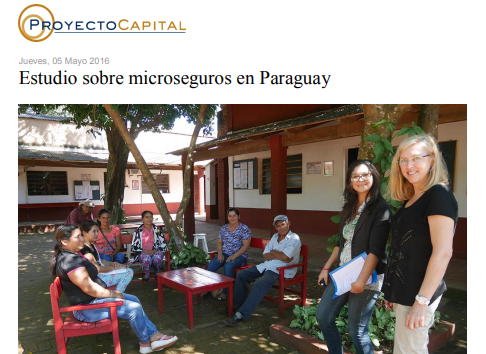 Estudio sobre Microseguros en Paraguay