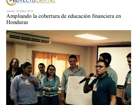 Ampliando la Cobertura de Educación Financiera en Honduras